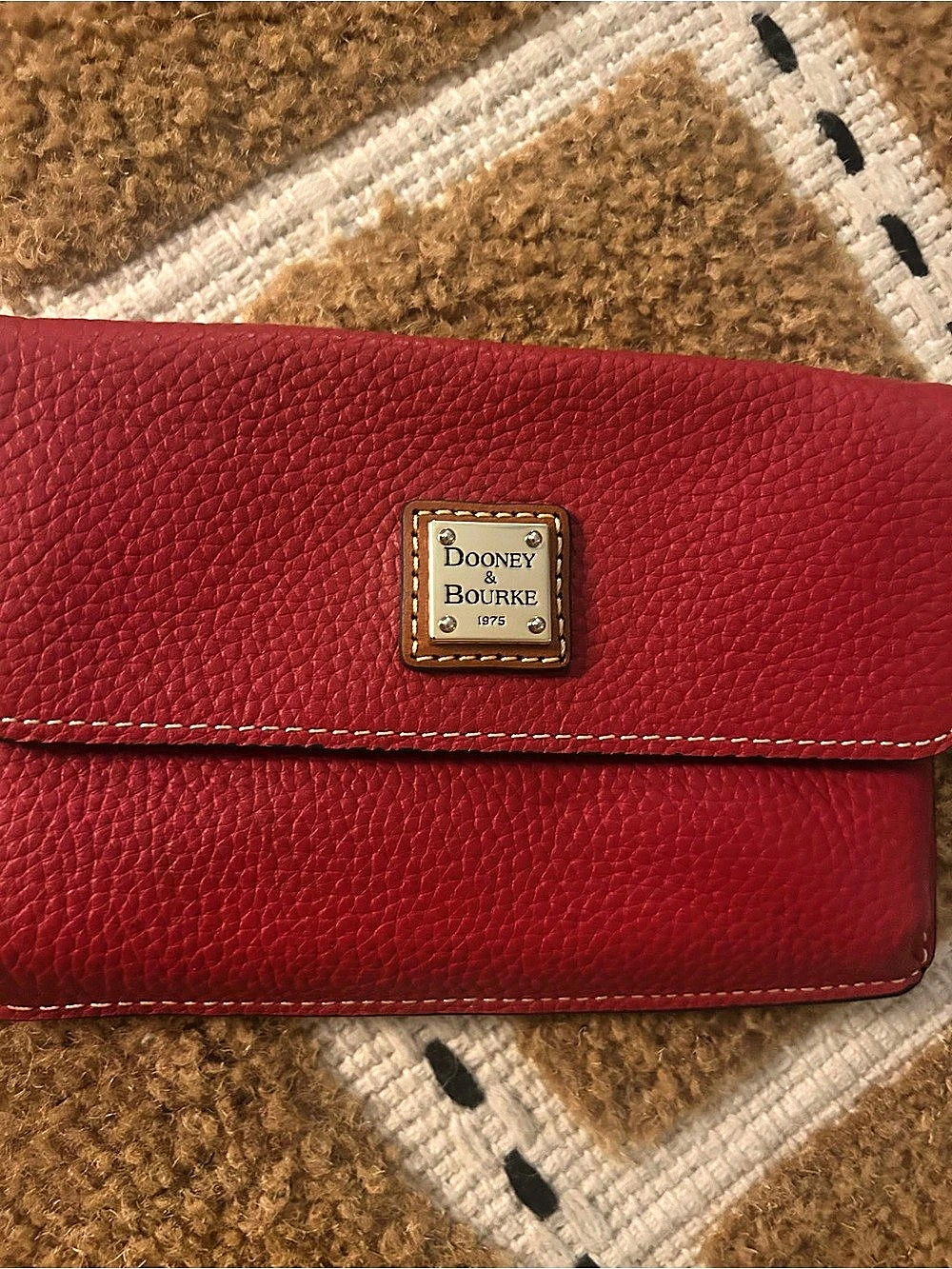 Dooney & Bourke Red Wristlet Wallet